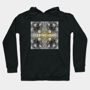 Find the Light Fractal,  Black Hoodie